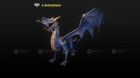 蓝龙动画  Blue Dragon Animated
