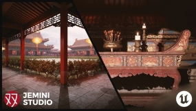 【UE】亚洲模块化寺庙  Asian Modular Temple