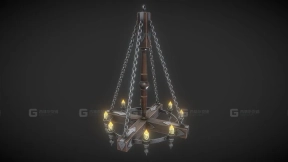 锻造吊灯 1 Forged chandelier 1