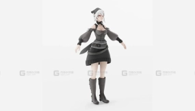 女巫服务员绑定 - Witch Waitress Rigged