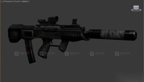 冲锋枪-SMG 3D model-2