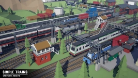 【UE】简单火车  Simple Trains