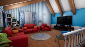 【UE】风格化房间 Vol 1  Stylized Room Vol 1
