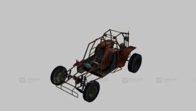 越野车 - Buggy 3D model-9