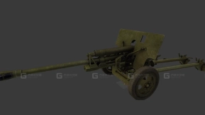 ZIS-3加农炮3D模型-11 - zis_3 3D model-11