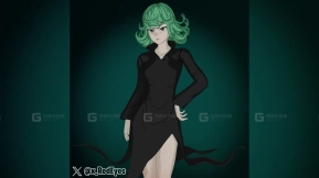龙卷一拳超人风格Tatsumaki Fortnite Style