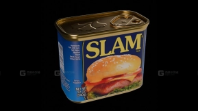 午餐肉罐头建模 Canned Luncheon Meat Modeling