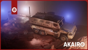 【UE】可驾驶军用卡车（Nanite）  Drivable Military Truck (Nanite)