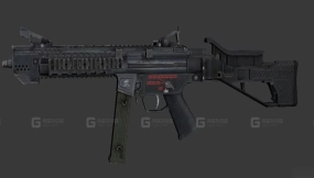 MP5剑鱼冲锋枪-MP5 SwordFish 3D model-22