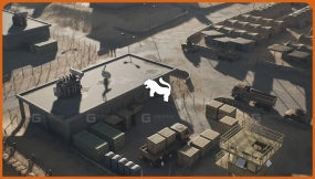 【UE】军事基地巨型包（军事基地基础巨型包 军事战争 3D 陆军战争）  Military Base Megapack ( Military Base Base Megapack Military War 3d Army War )