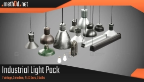 【UE】工业灯具包  Industrial Lamp Pack