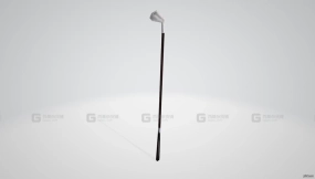 侠盗猎车手：罪恶都市（高尔夫球杆）3D模型-17 - Grand Theft Auto  Vice City (Golf Club) 3D model-17