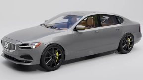 （绑定）沃尔沃S90+内饰-(Rigged)Volvo S90+Interior