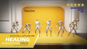 【UE5.5】治疗动作捕捉动画包v2  Healing Mocap Animation Pack v2