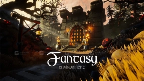 【UE4.27】风格化奇幻环境 奇幻风格化 风格化奇幻城堡 城堡 Stylized Fantasy Environment ( Fantasy Stylized Stylized Fantasy Castle Castle )