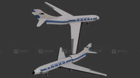 喷气式客机 Fma 秃鹰  Jet Airliner Fma Condor