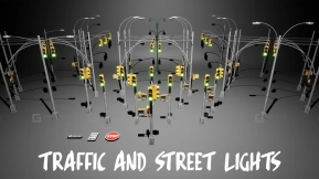 【UE】交通信号灯与路灯  Traffic and Street Lights