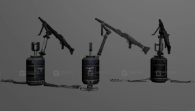 MG42三脚架-Mg42 tripod 3D model-4