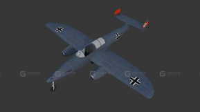 喷气式战斗机 亨克尔 He 280  Jet Fighter Heinkel He 280
