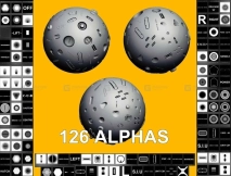 126个科幻硬表面机械alpha笔刷  The Mecha Essentials Alpha Pack - 01