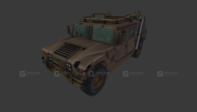 HMMWV re6 - HMMWV re6 3D model-2
