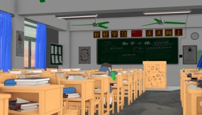 三渲二教室 Toon Shaded Classroom