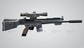 侠盗猎车手：罪恶都市（PSG-1） - Grand Theft Auto  Vice City (PSG-1) 3D model-9