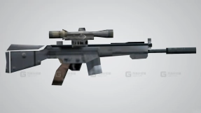 侠盗猎车手：罪恶都市（PSG-1） - Grand Theft Auto  Vice City (PSG-1) 3D model-9