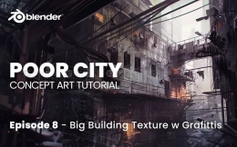 Blender精品教程：概念艺术场景建模系列教程（中文字幕）| 已完结