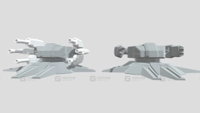 太空战列舰模块化炮塔 - WIP Space Battleship Modular Turrets - WIP
