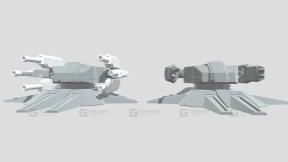 太空战列舰模块化炮塔 - WIP Space Battleship Modular Turrets - WIP
