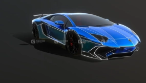 12+兰博基尼汽车3D模型 Lamborghini  Car 3D Models Collection 2019-2022
