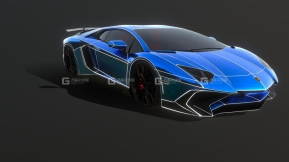 12+兰博基尼汽车3D模型 Lamborghini  Car 3D Models Collection 2019-2022