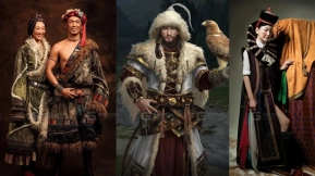 蒙古衣冠服饰图案花纹参考素材 Mongolian costume pattern and ornament reference materials