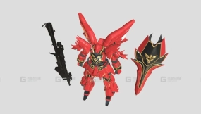  [Gundam UC] MSN-06S Sinanju