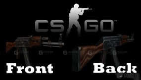 AK47突击步枪-AK47 from CS GO 3D model