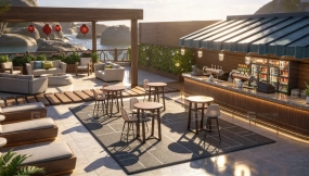 堡垒之夜屋顶酒吧 Fortnite Rooftop Bar