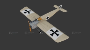单翼福克单翼机  Monoplane Fokker Eindecker