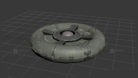 定向雷 DpMine 3D model-35