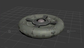 定向雷 DpMine 3D model-35