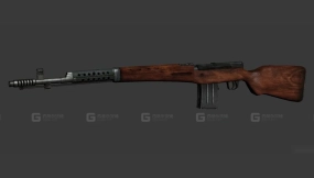 SVT托卡列夫 - SVT Tokarev 3D model-41