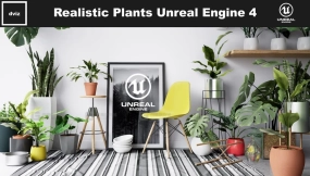 【UE】真实植物、花瓶与环境包  Realistic Plants, Vases and Environments Pack