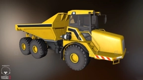 L型自卸卡车 - Dump Truck L 3D model-239