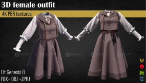 女式连衣裙长裙校服制服