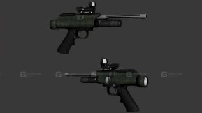 飞镖枪 - Dartgun 3D model-46