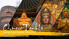 中国寺庙——乐山大佛  Chinese Temple – Leshan Giant Buddha