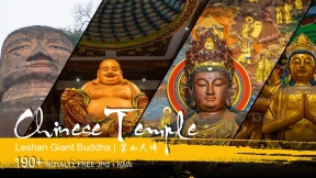 中国寺庙——乐山大佛  Chinese Temple – Leshan Giant Buddha