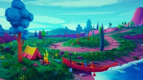 【UE】低多边形风格化环境  Low Poly Stylized Environment