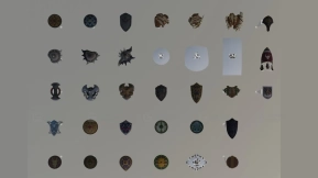 旷野之息所有盾牌 3D模型-24 - Botw all shields 3D model-24