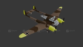 福克-沃尔夫 Fw 189 乌鸮式飞机  Aircraft Focke-Wulf Fw 189 Uhu